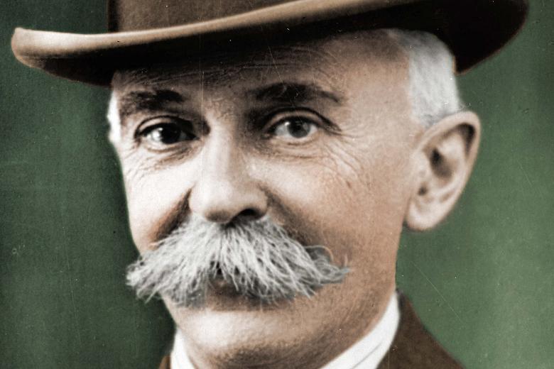 Baron Pierre de Coubertin was President of the IOC from 1896 to 1925