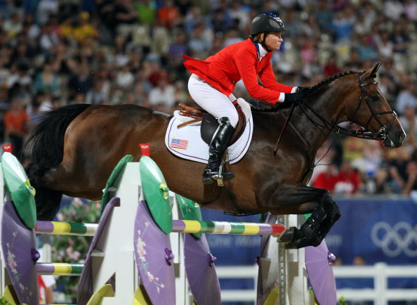 Beezie Madden is the highest ranked female showjumper in second place