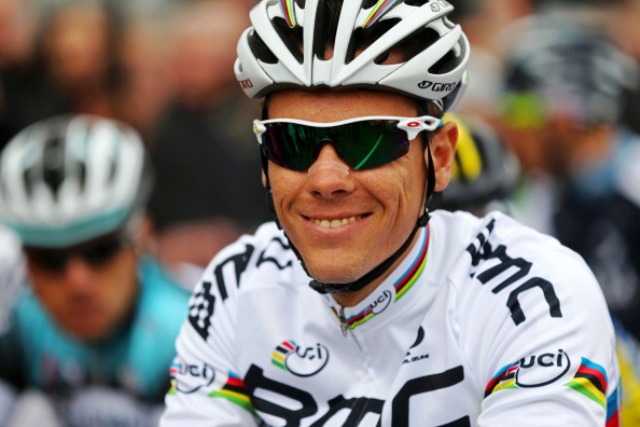 Belgian Phillipe Gilbert will be hoping to defend his 2012 World Championship crown in Florence
