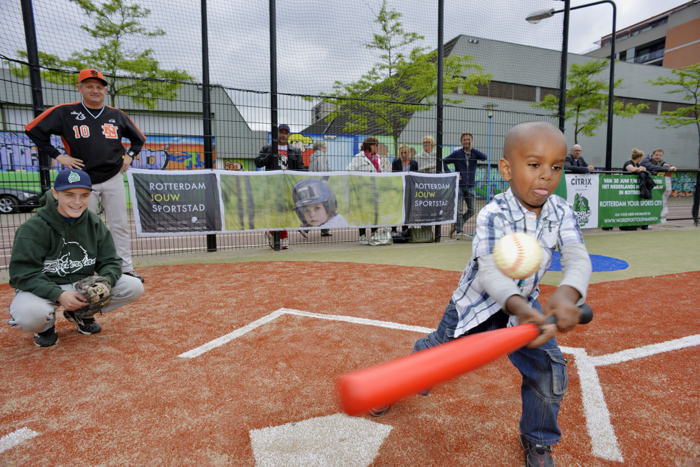 Equipment is also provided at the facility, allowing all children to get involved in the sports