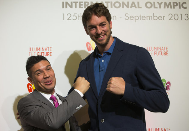 Gasol and Martinez each packed a good punch in endorsing Madrids 2020 credentials