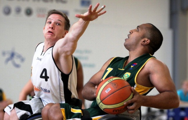 Germany's Jens Albrecht (left) was named onto the All Star team in Alanya