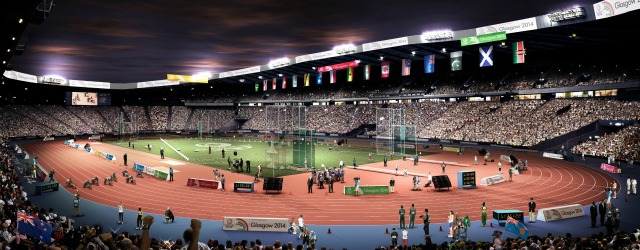 Hampden Park will be turned into a 44,000 capacity athletics stadium for the 2014 Commonwealth Games