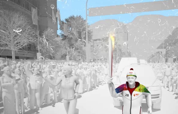 Ioannis Antoniou has been revealed as the first Torchbearer of the Sochi 2014 Olympic Torch Relay