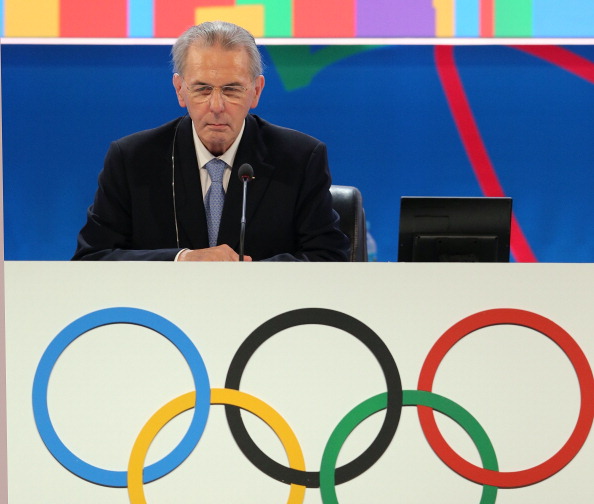 IOC President Jacques Rogge chaired the host city presentations