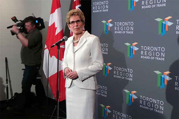 Kathleen Wynne had nominated David Peterson to chair Toronto 2015