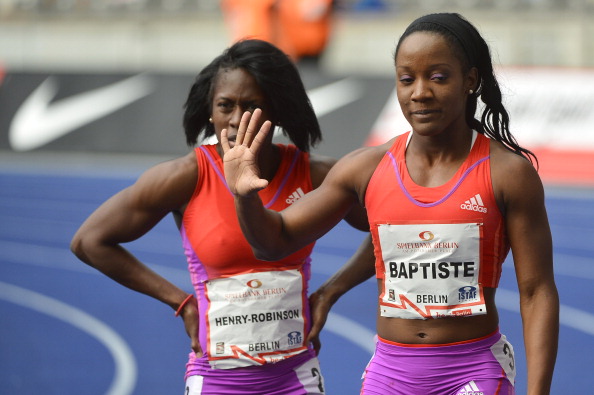 Kelly-Ann Baptiste left the 2013 IAAF World Championships after failing a doping test