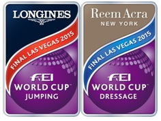 Las Vegas has been confirmed as the host city for the FEI World Cup Jumping and Dressage Finals in 2015