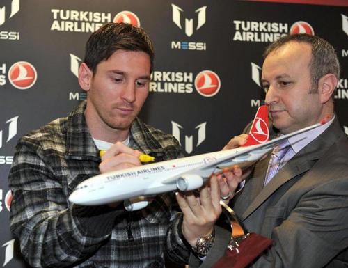 Lionel Messi has a lucrative sponsorship deal with Turkish Airlines, one of the main backers of Istanbul 2020