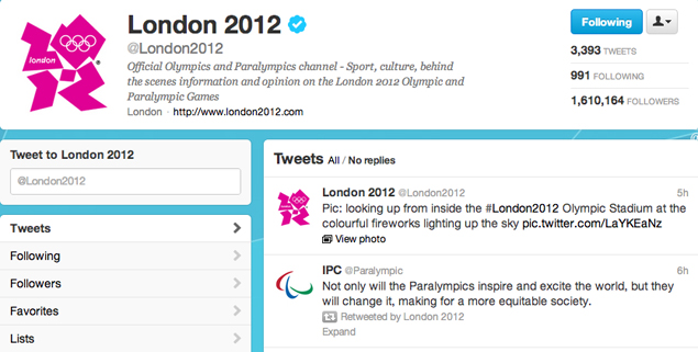 Social media was an important part in helping make London 2012 such a success, claimed Sebastian Coe