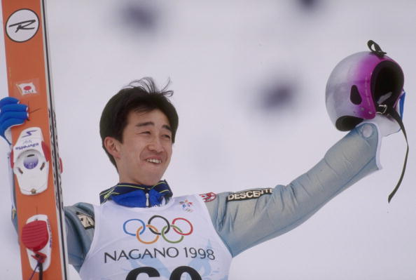 Masahiko Harada's emotional success in the Nagano ski jump team event brought a nation together in celebration