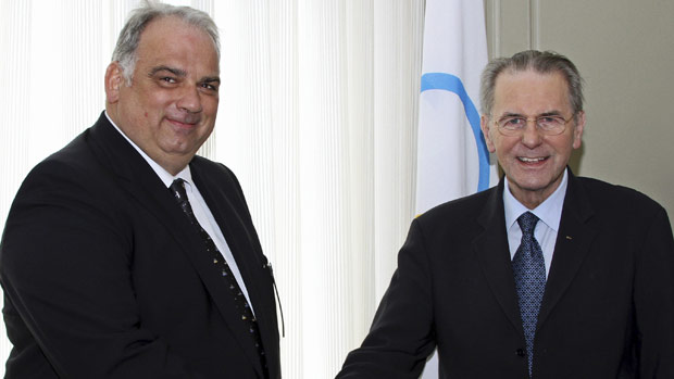 Nenad Lalovic, pictured with IOC President Jacques Rogge, has led a period of groundbreaking change for wrestling