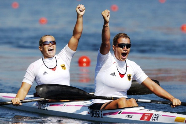 Olympic champions Franziska Weber and Tina Duietze became world champions in Duisburg