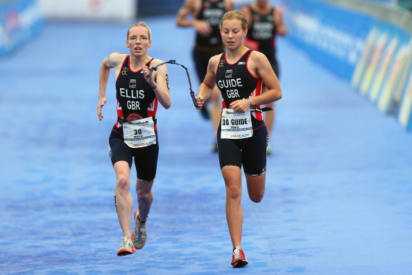 Paratriathlon events once again formed a major part of an Olympic legacy event with Great Britains Charlotte Ellis one of the stars competing