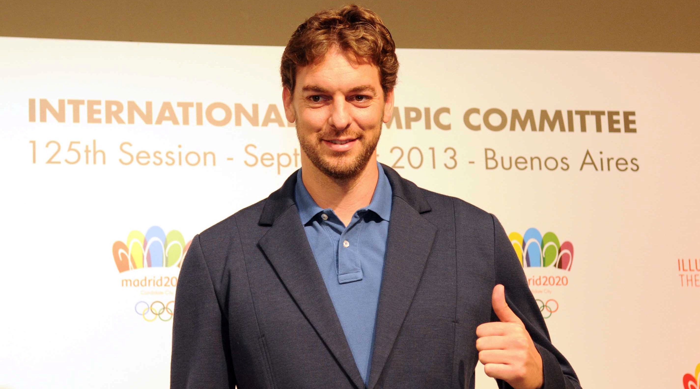 Pau Gasol is here in Buenos Aires