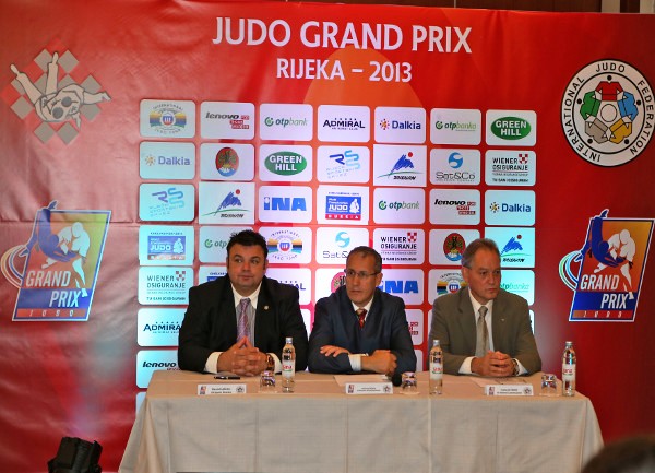 Rijeka Grand Prix organisers get ready to make the official draw for the Grand Prix event this weekend
