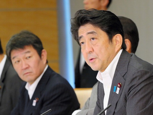 Shinzō Abe has pledged ¥47 billion for an ice wall around the Fukushima nuclear plant