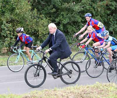Whether participating in the RideLondon 100 mile race or commuting to work Mayor Boris Johnsons enthusiasm has certainly boosted Londona legacy project