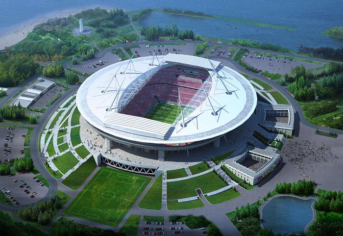 The Russian FA have proposed the under-construction Zenit Arena in St Petersburg as a host venue for Euro 2020