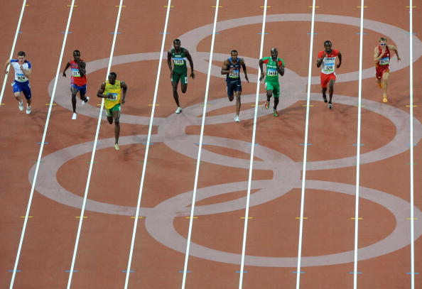 Usain Bolt's breast-beating as he approached the line before winning the 2008 Olympic 100m title prompted Jacques Rogge to say he had not treated his opponents with sufficient respect