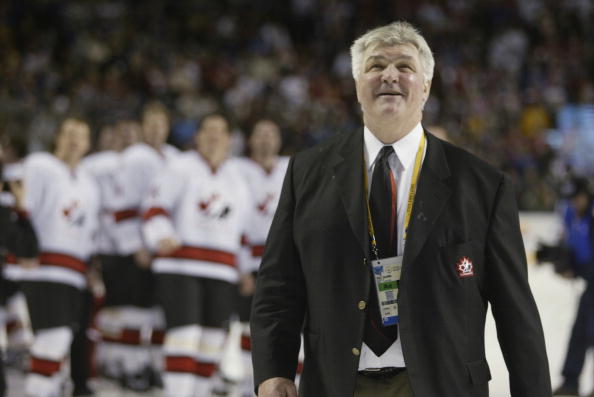 Pat Quinn led Canada to their first ice hockey Olympic gold medal at the Salt Lake City Games in 2002
