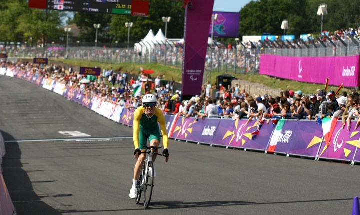 Brands Hatch hosted cycling during the London 2012 Paralympics