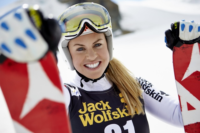British skier Chemmy Alcott will be the face of Jack Wolfskin and write a regular blog