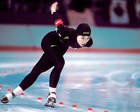Seiko Hashimoto represented Japan as a speed skater in four consecutive Winter Olympics and as a cyclist in three Summer Games