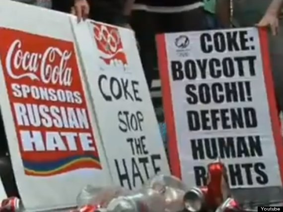 The amount companies like Coca-Cola are prepared to spend marketing their involvement with Sochi 2014 does not appear to have been affected by the controversy over Russia's anti-gay law