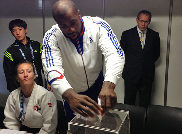 France's Teddy Riner has been elected President of the International Judo Federation's Athletes' Commission 