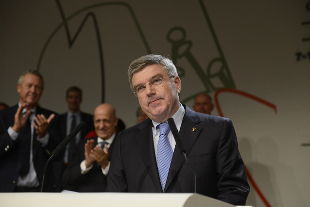 Thomas Bach was the overwhelming choice of the IOC members to replace Jacques Rogge as President