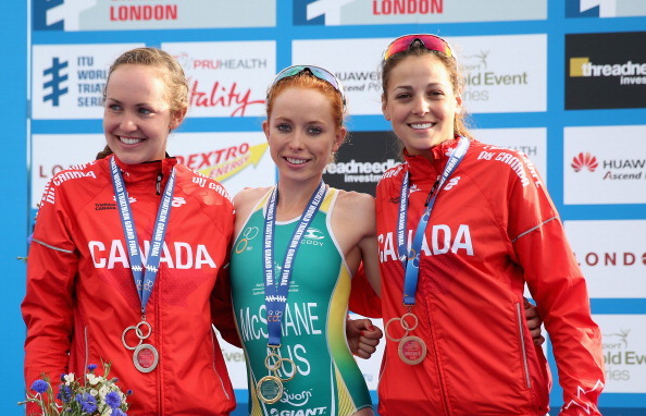 Charlotte McShane took the women's under-23 world title in London, ahead of Canadian duo Ellen Pennock and Amélie Kretz