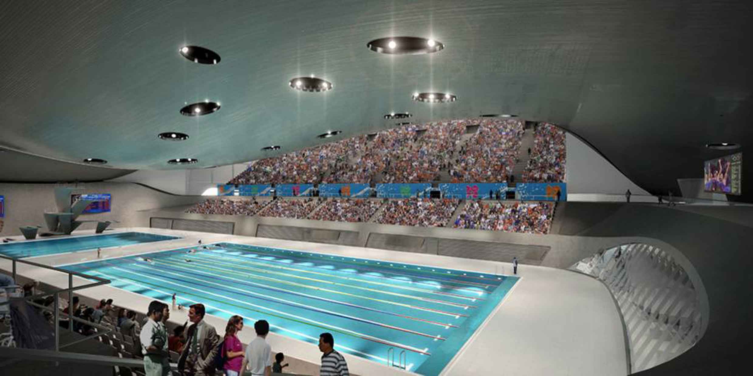 A new managerial position is being advertised to manage the post-Olympic development at the London Aquatics Centre