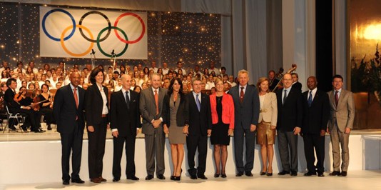 A number of the key figures at the 1981 Baden-Baden Congress met again in 2011 to mark the 30th anniversary of "The Birth of the Olympic Movement's modern era"