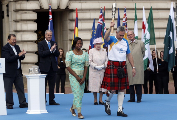 Allan Wells described receiving the Baton from the Queen at Buckingham Palace as "up there with winning a gold medal"