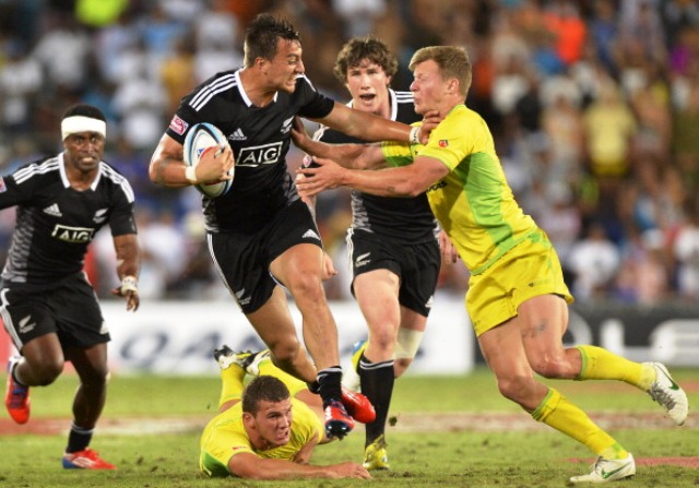 Ambrose Curtis proved too hot to handle for Australia as he crossed for two tries in the final on the Gold Coast