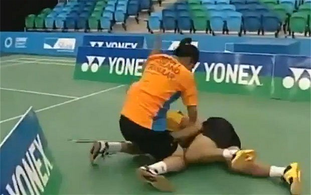 Badminton player Bodin Issaras two year ban for brawling with an opponent has been upheld after an appeal