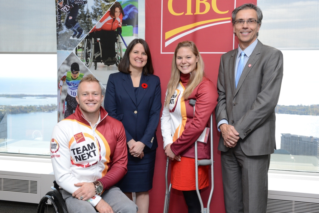 CIBC is aiming to help Canadian Paralympians reach the podium