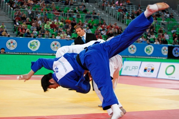 Canada's Kyle Reyes dominated his category winning four of the five contests by ippon