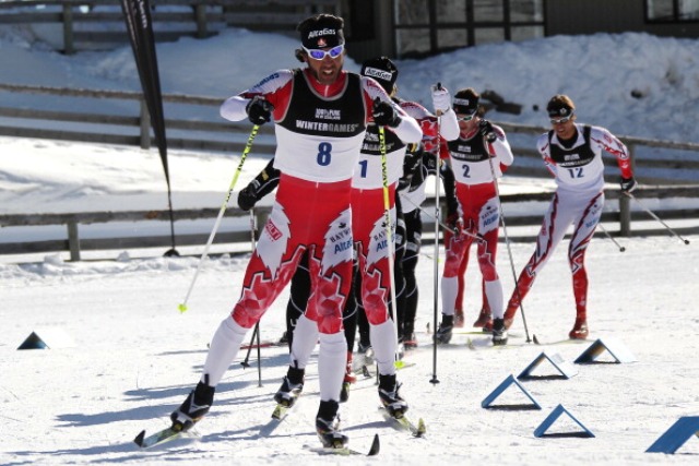 Canada's Paralympic champion Brian McKeever will be hoping to be ahead of the pack again at Sochi 2014