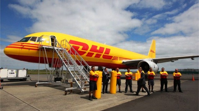 DHL planes will deliver kit and equipment for the 20 competing nations at England 2015 Rugby World Cup