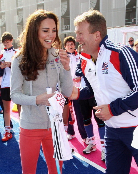 David Faulkner, pictured here with Catherine, Duchess of Cambridge, ahead of London 2012, will be at the 25th anniversary gala reunion dinner