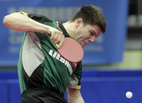 Dimitrij Ovtcharov formed part of German team which won the mens team event at the European Championshipswhich the ETTU and ITTF agreement was held alongside