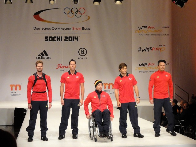 Adidas are providing more than 50 pieces of equipment for German athletes competing at Sochi 2014