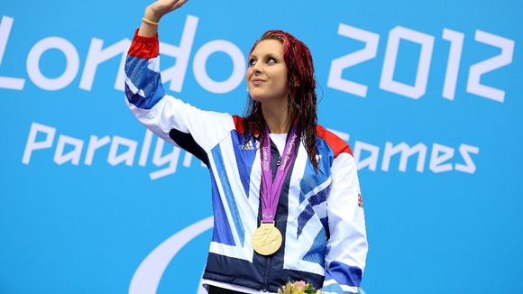 Jessica-Jane Applegate won the 200 metres freestyle in the S14 category, one of seven gold medals collected by British swimmers at London 2012