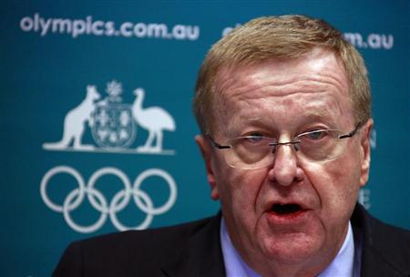 John Coates announcing the target to return to the top five of the medals table by 2016