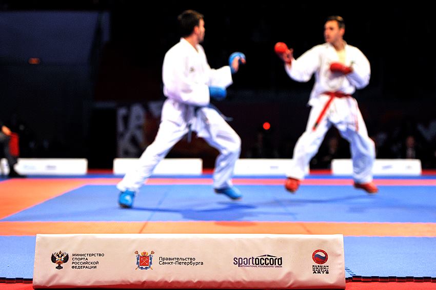 Karate has been a popular attraction at the SportAccord World Combat Games in St Petersburg