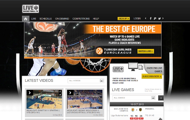 LIVEBASKETBALL TV will be streaming live action of the upcoming Turkish Airlines Euroleague season