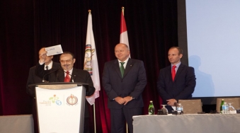 PASO President Mario Vázquez Raña announces that Lima have been awarded 2019 Pan American and Parapan Games