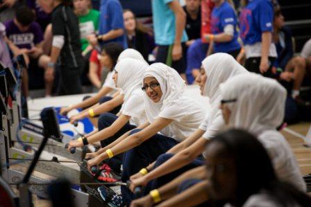 London youngsters across a huge variety of backgrounds participated in the rowing event